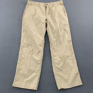 Mountain Khakis Pants Mens 36x29 Khaki Poplin Relaxed Fit Organic Cotton Stretch